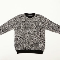 Sibling and Jim Lambie collaboration, limited edition jumperPhoto Courtesy: House of Voltaire