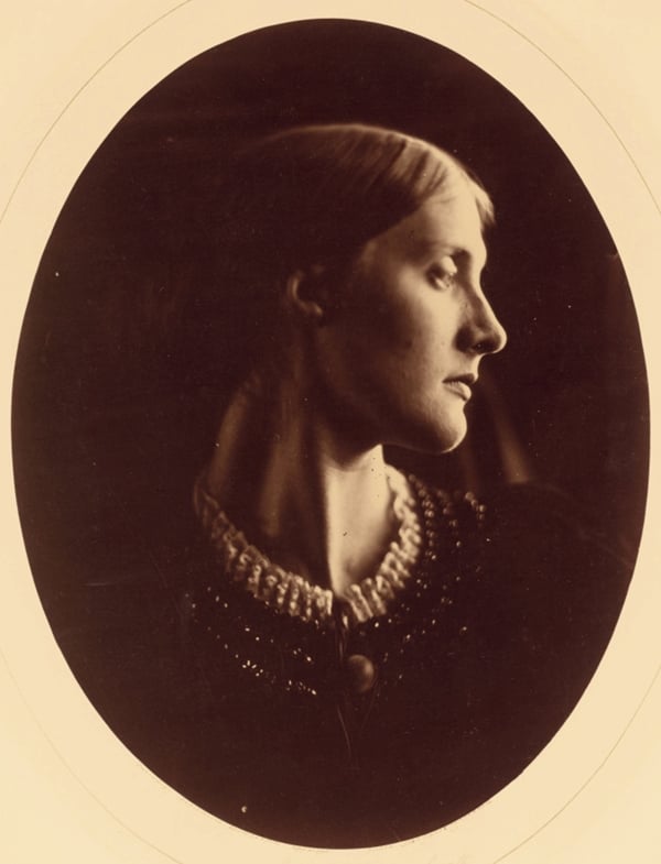 Julia Margaret Cameron, Julia Prinsep Duckworth, April 1867  was just one of the 130 photographs in the collection.
