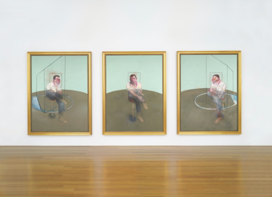 2. Francis Bacon, Three Studies for a Portrait of John Edwards (in 3 parts) (1984) sold at Christie's New York on May 13, 2014 for $80,805,000.
