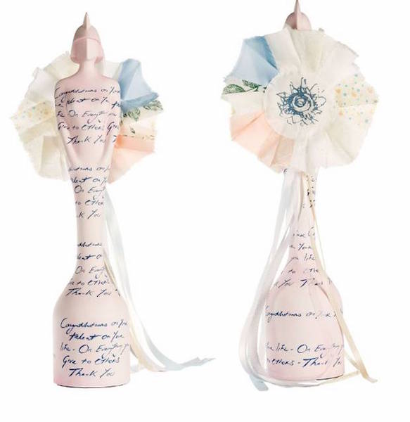 Tracey Emin’s design for the 2015 Brit Award. Photo courtesy the Brit Awards