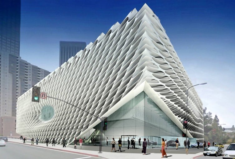 A rendering of the Broad Museum. Photo: courtesy Diller Scofidio + Renfro.