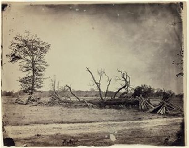 Civil War Battlefield by Alexander Gardner