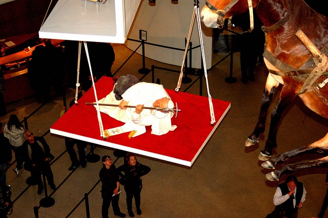 Maurizio Cattelan La Nona Ora at the Guggenheim Museum. Photo: Valeria Rosalez via Flickr