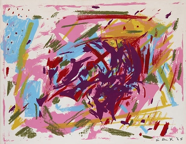 Elaine de Kooning, Untitled, 1965