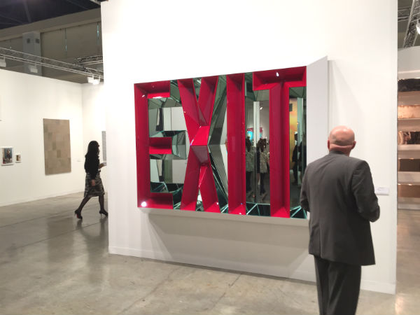 Doug Aitken, Exit (large), 2014, at Regen Projects