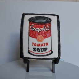 The Andy Warhol soup can in cookie form from Fresh Baked Fun.