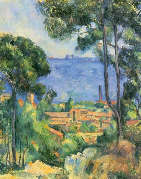 Paul Cézanne, Vue sur L’Estaque et Le Château d’If (1883–85). Photo: courtesy Christie's.