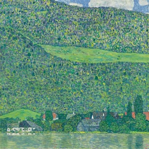 Litzlberg am Attersee by Gustav Klimt