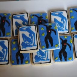 Henri Matisse cookies from Fresh Baked Fun.