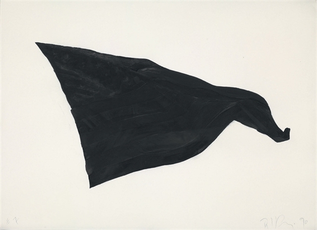 Black flag no. 7 by Robert Longo