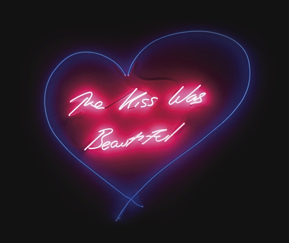 The Kiss was Beautiful by Tracey Emin