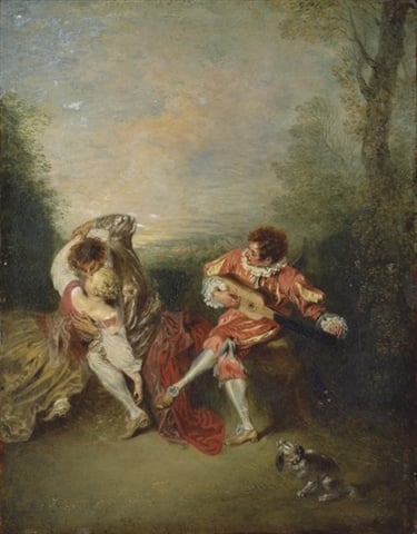 Jean Antoine Watteau, La Surprise