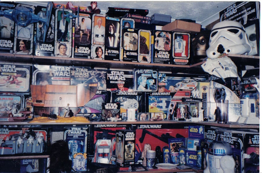 Craig Stevens Star Wars Collection. Photo: Courtesy of Craig Stevens via Flickr.