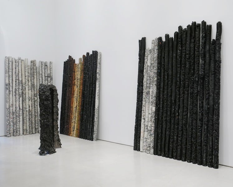 Helmut Lang, installation view.  Photo courtesy Sperone Westwater