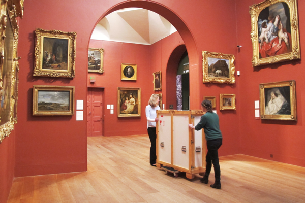 Interior of Dulwich Picture Gallery Permanent Collection © Robert Sandserson