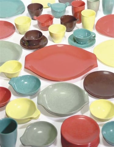 Residential dinnerware (in 81 parts) by Russel Wright