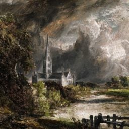 John Constable Salisbury Cathedral from the Meadows. Courtesy Sotheby's.