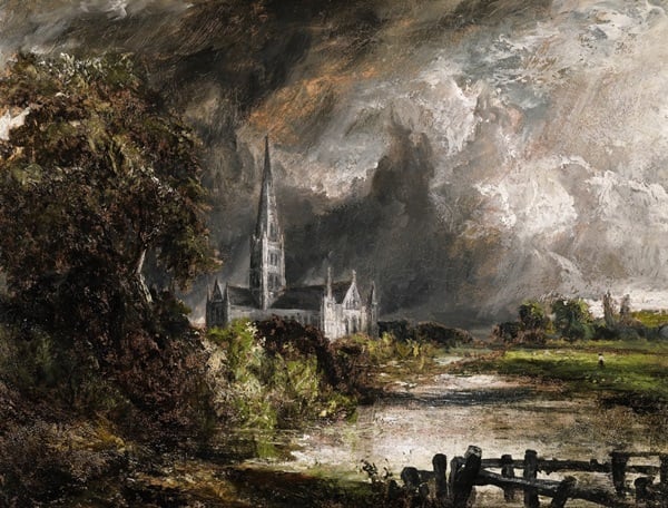 John Constable Salisbury Cathedral from the Meadows (estimate: $2–3 million) Photo: Courtesy Sotheby's.