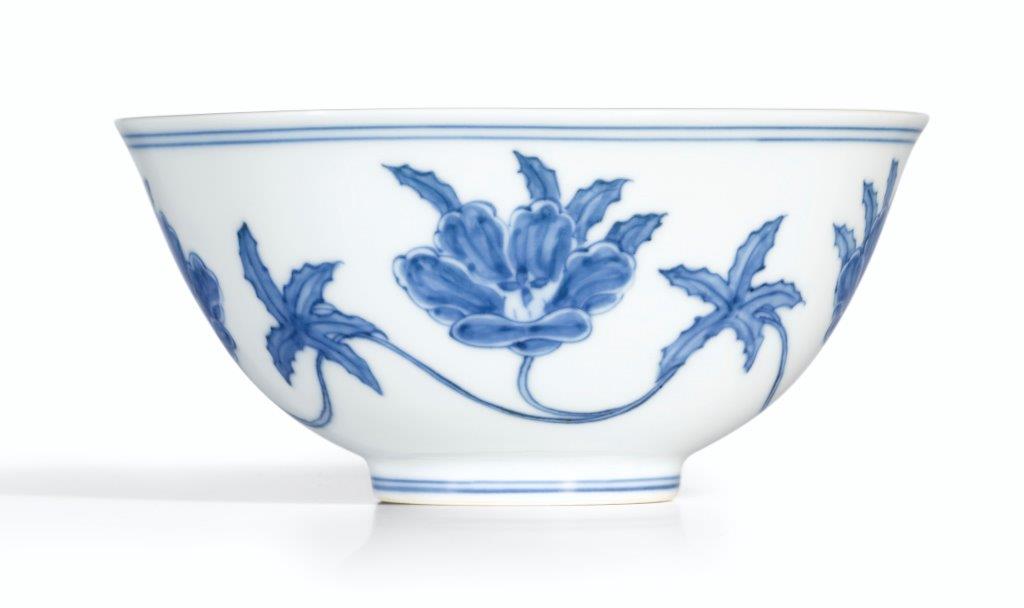 A sublime blue and white ‘palace' bowl, mark and period of Chenghua