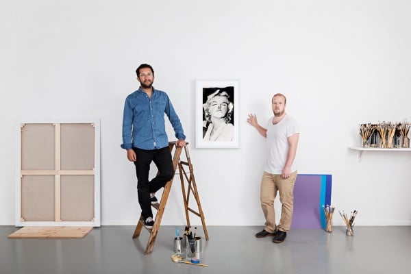 Curater founders Victor press and Johan Holmgren Photo: Courtesy Acne and Curater