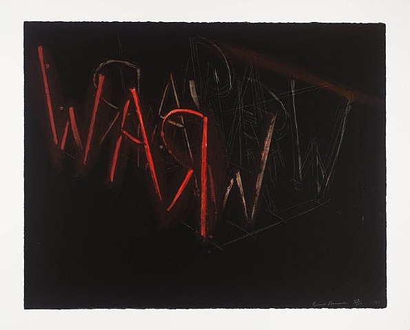 Raw War by Bruce Nauman