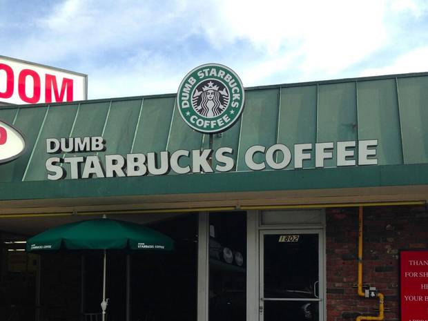 Dumb Starbucks, a stunt parodying the omnipresent coffee chain 