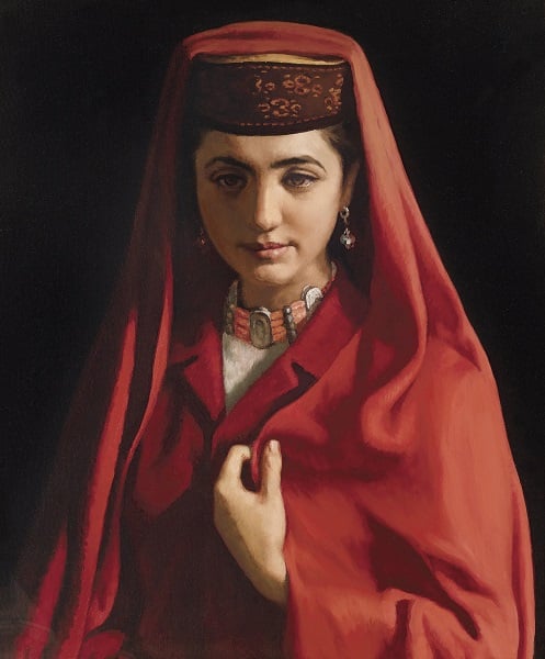 Tajik Bride by Jin Shangyi