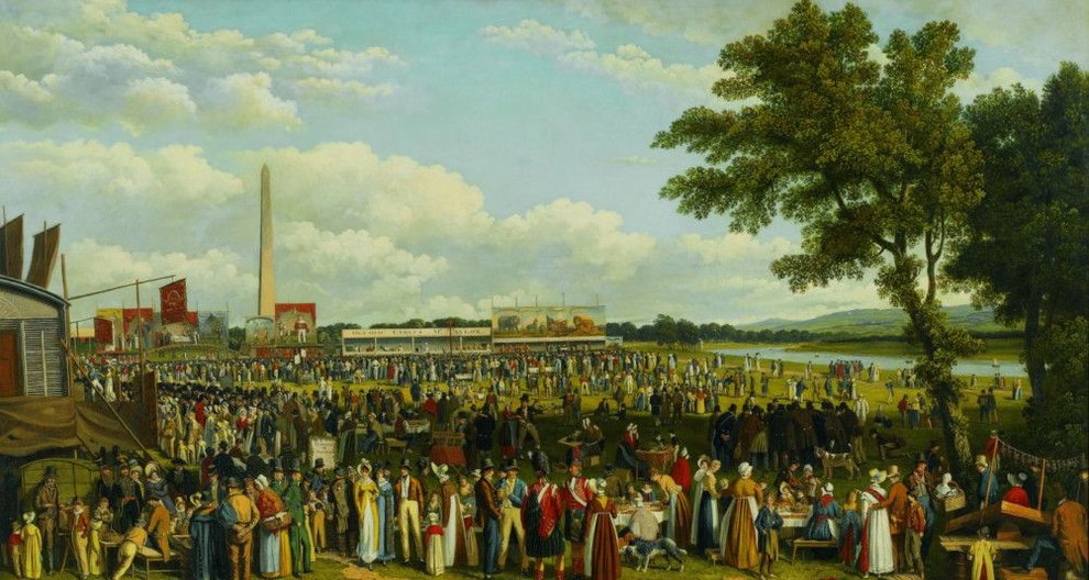John Knox, Glasgow Fair (1832). Courtesy of tthe Glasgow Museums.