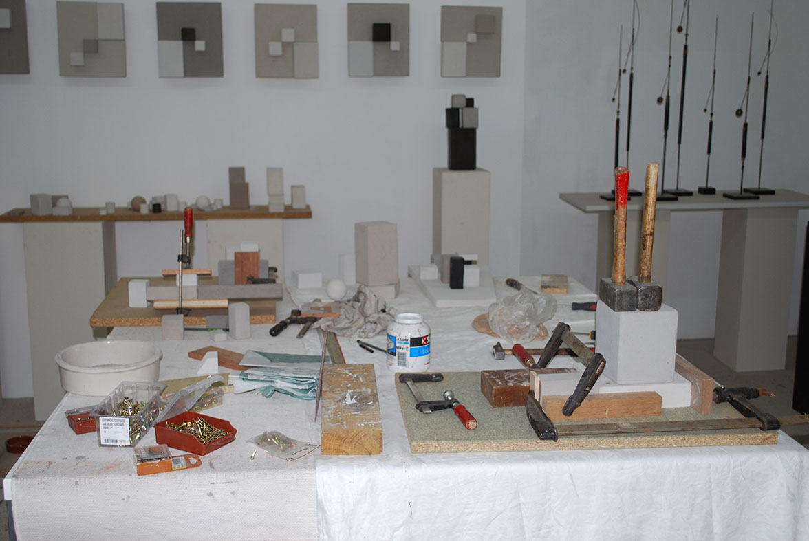 Jean Charasse's studio