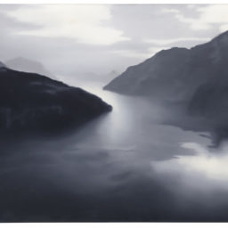 Lot 8, Gerhard Richter, Vierwaldstätter See (Lake Lucerne) (1969). Courtesy of Christie's Images Ltd. 2015.