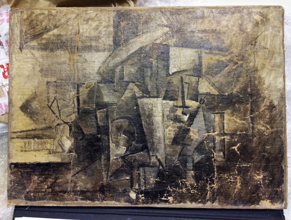 The cubist painting  La Coiffeuse by Pablo Picasso was considered missing for over a decade. Photo: AP/US Department of Justice 