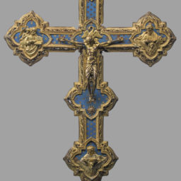 Luca della Robbia and Antonio di Salvi Salvucci, Processional Cross: Christ Crucified, the Evangelists, Allegory