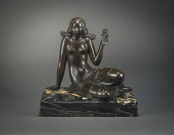 Paul Manship Central Figure of Day cast bronze. Photo: Courtesy Hirschl & Adler.