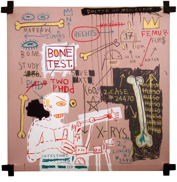 Jean-Michel Basquiat. Photo: Courtesy Van de Weghe Fine Art