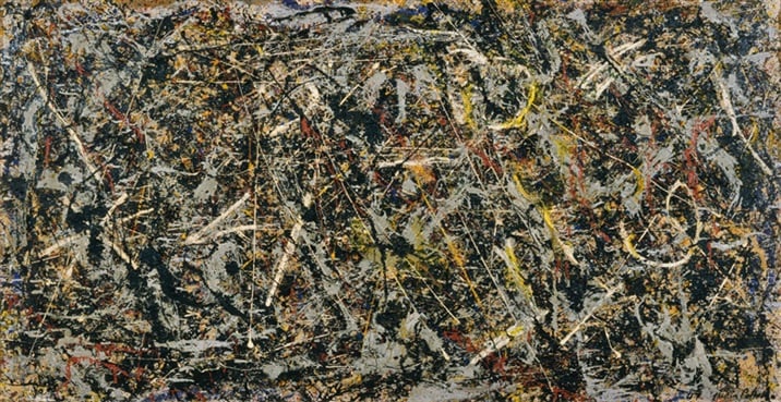 Jackson Pollock, Alchemy (1947). Collection of the Solomon R. Guggenheim Museum, New York.