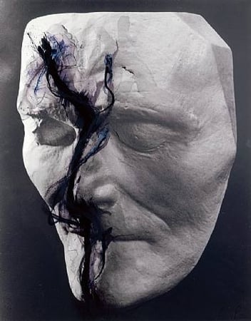 Arnulf Rainer, Death Mask Senefelder, 1978