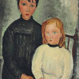Amedeo Modigliani, Les deux filles, (1918).Photo: courtesy Christie's.