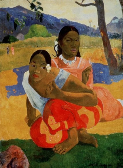 Paul Gauguin, Nafea Faa Ipoipo (When Will You Marry?) (1892). Photo: Artothek/Associated Press.
