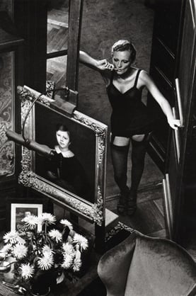 Roselyne in Arcangues by Helmut Newton