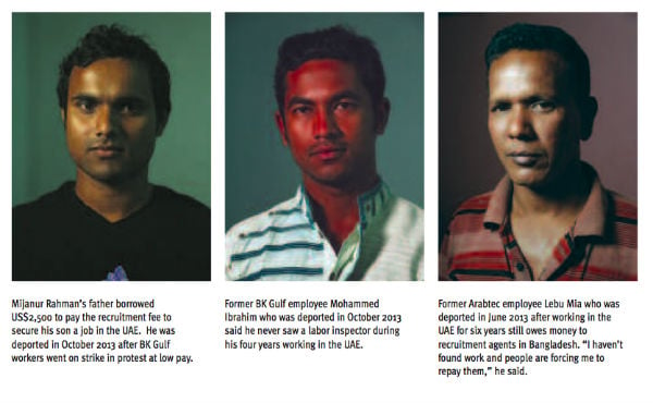 Interviewees from Human Rights Watch's "Migrant Workers’ Rights on Saadiyat Island in the United Arab Emirates: 2015 Progress Report"