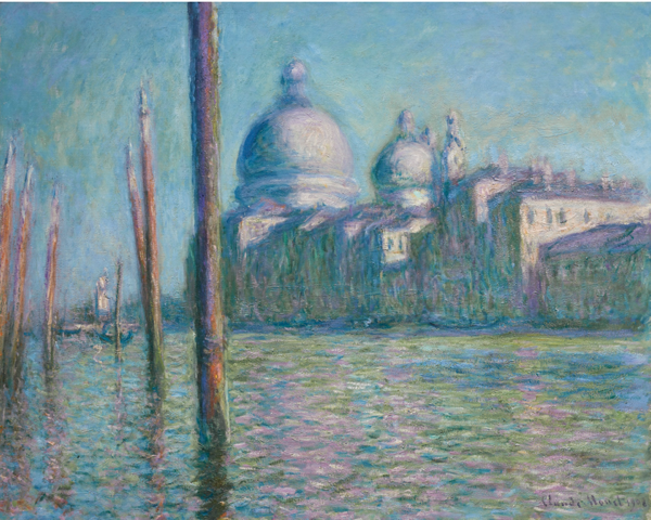 Claude Monet, Le Grand Canal, (1908) Courtesy Sotheby's