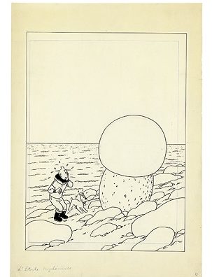 Hergé's "Tintin et L'etoile Mysterieuse"