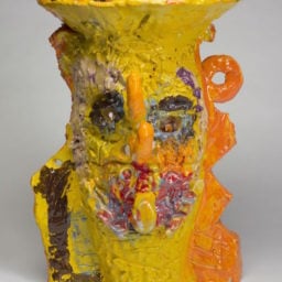 William J. O'Brien, Untitled, 2014, glazed ceramic, 21 x 14 x 14 inches. Courtesy of the artist and Marianne Boesky Gallery, New York.