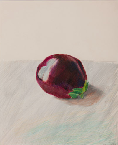David Hockney, Aubergine (1970). Photo: Courtesy the Louis-Dreyfus Family Collection. 