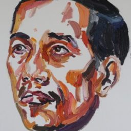 Myuran Sukumaran, portrait of Indonesian President Joko Widodo.