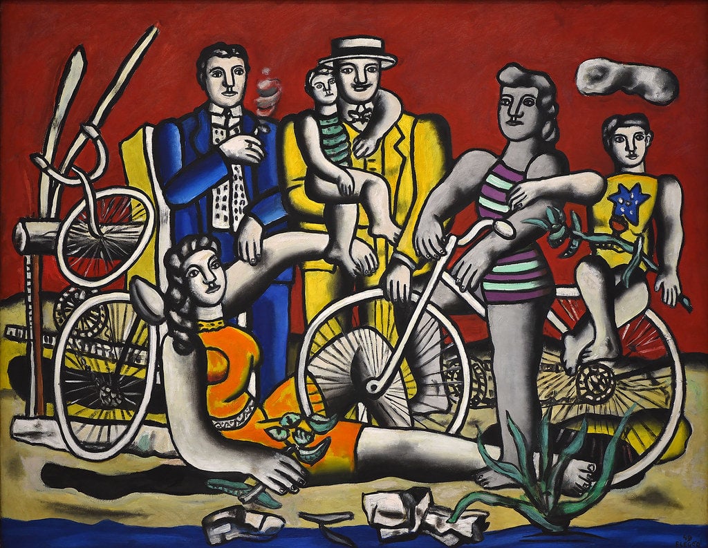 Fernand Legér, <em>Les Deux Bicyclettes</em> (1944).