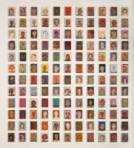 Elena Kolbasina, 132 Heads (2008-10). Photo: Courtesy the Louis-Dreyfus Family Collection.  