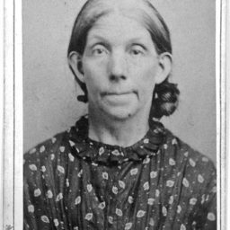 'Consecutive dementia' patient at West Riding Lunatic Asylum, York, UK, (circa 1869). Photo: Henry Clarke, courtesy Wellcome Library, London.