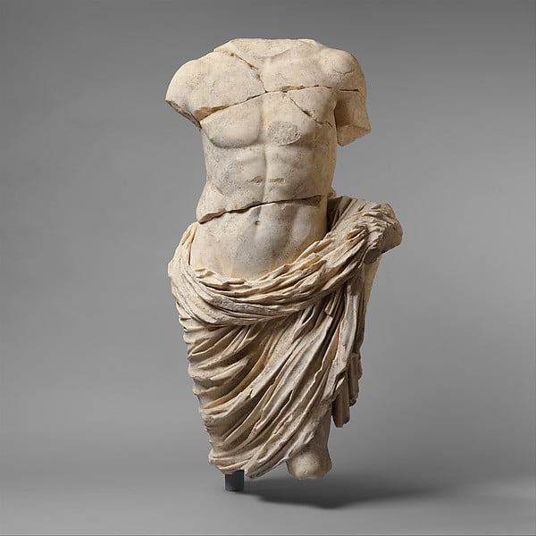 Marble Roman statue of a member of the imperial family (27 B.C.–A.D. 68).Bequest of Bill Blass, 2002. Courtesy of the Metropolitan Museum of Art