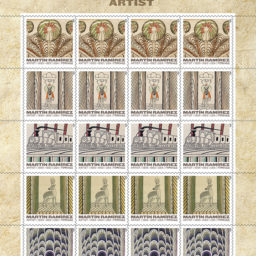 Martín Ramírez stamps. Photo: United States Postal Service.